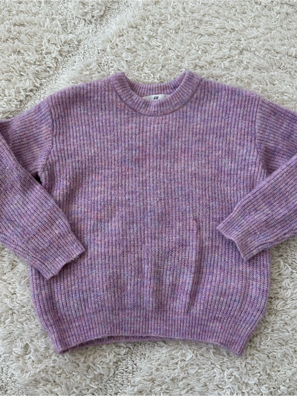 H&M Purple Knit Sweater